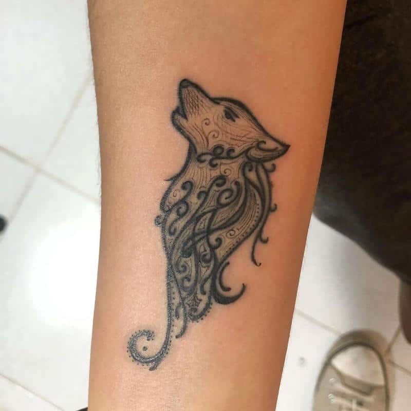 Significado del tatuaje de lobo