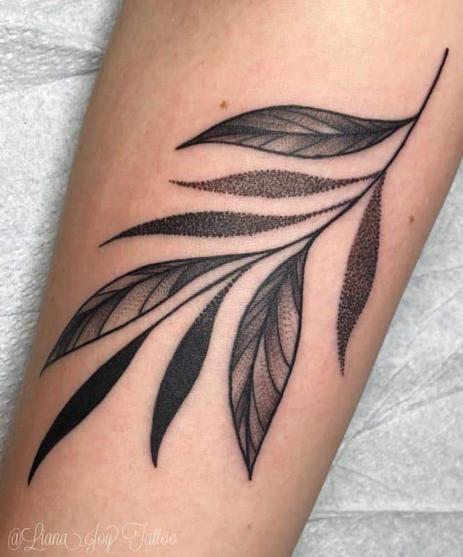 Significado del tatuaje de la hoja