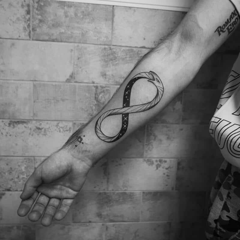 Serpiente Infinito Tatuajes 1