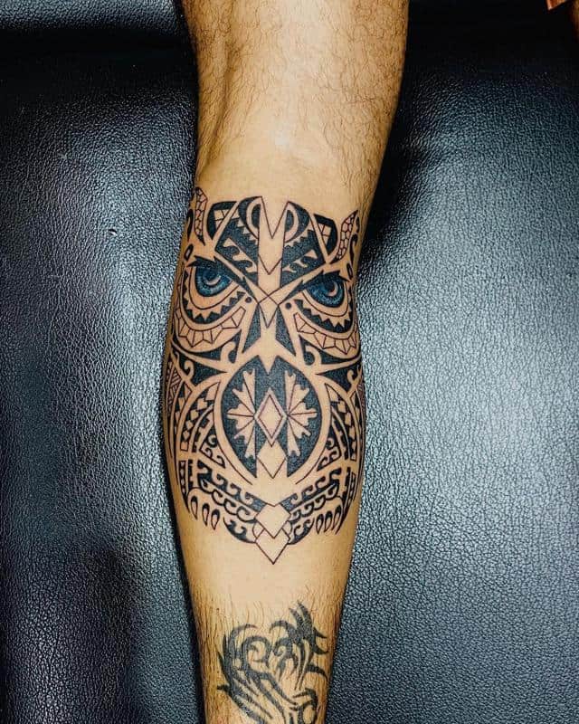Tatuaje tribal del búho 1