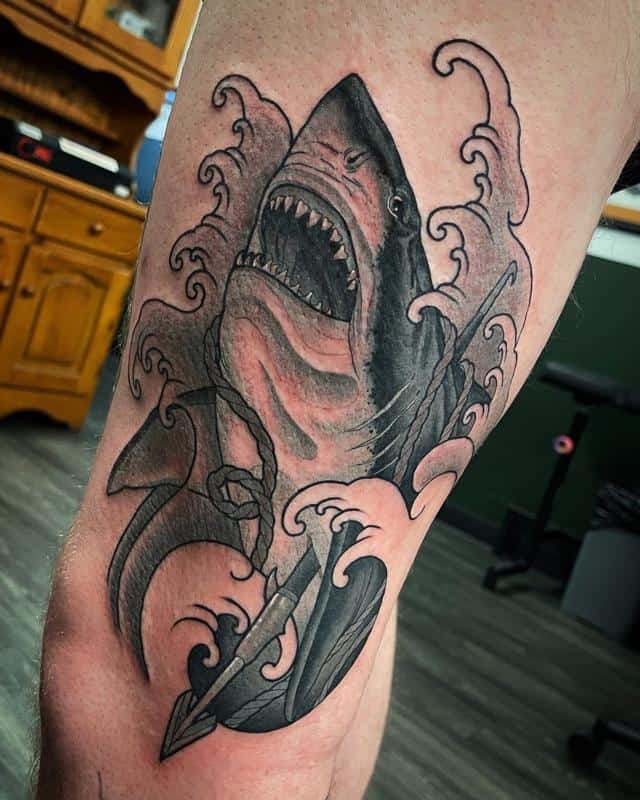 Tiburón Océano Tatuaje 1