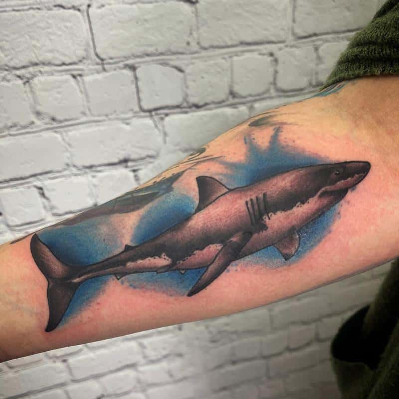 Tiburón Océano Tatuaje 5