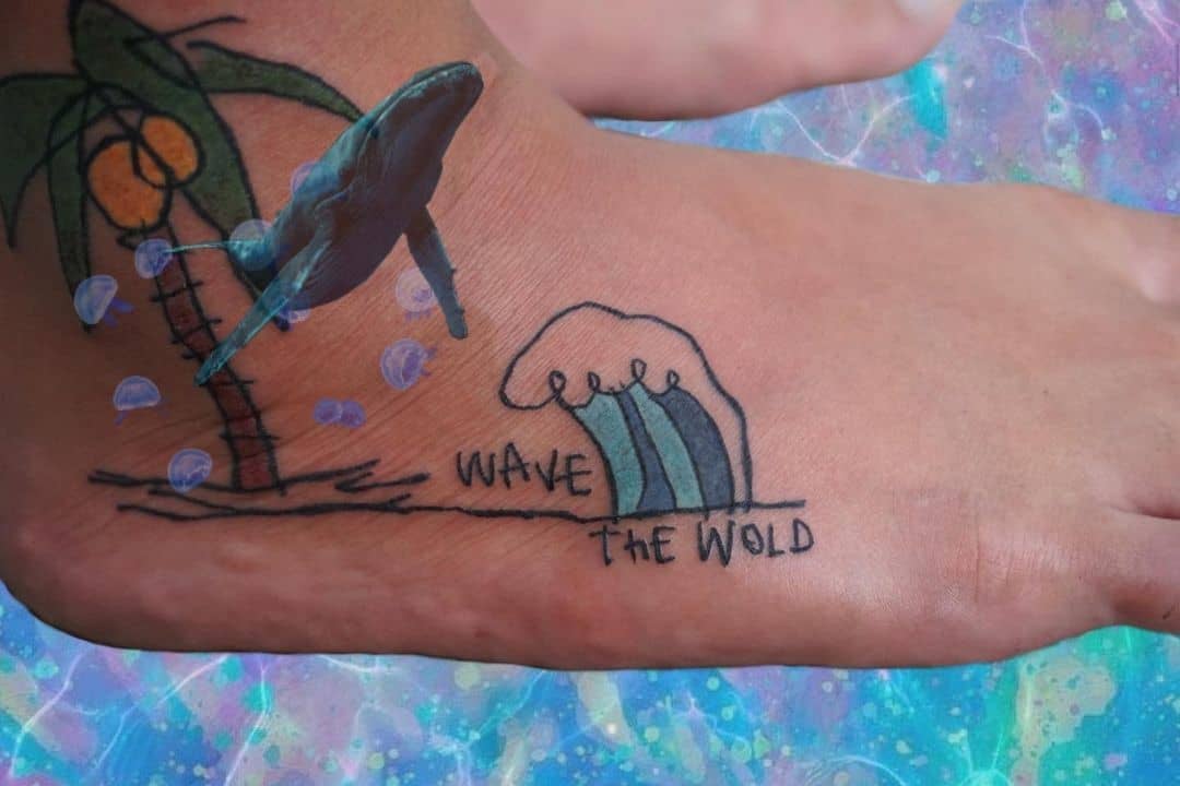 Tinta de tatuaje Waverly para pies