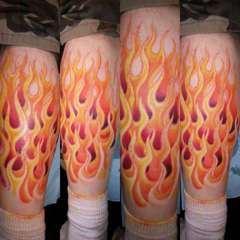 Tatuaje de manga de llama 2