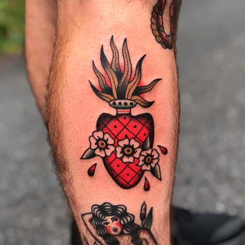 Tatuaje Sagrado Corazon 2