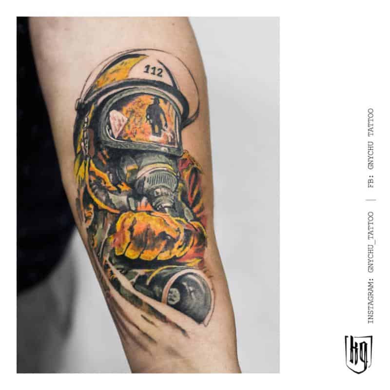 tatuajes de bombero 2