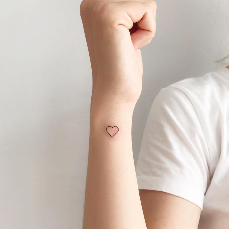 El diseño del tatuaje del corazón 1