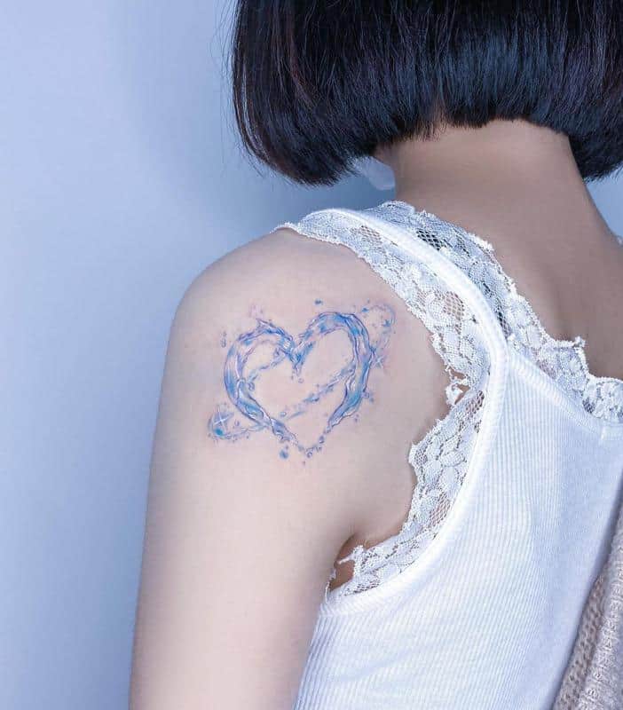 El diseño del tatuaje del corazón 2