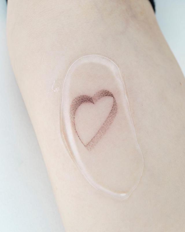 El diseño del tatuaje del corazón 5