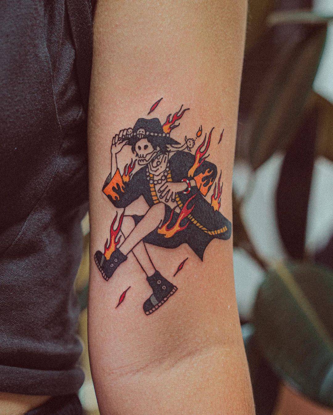 ¿Quién es Ace de One Piece? ¿Puedes tatuarlo también?