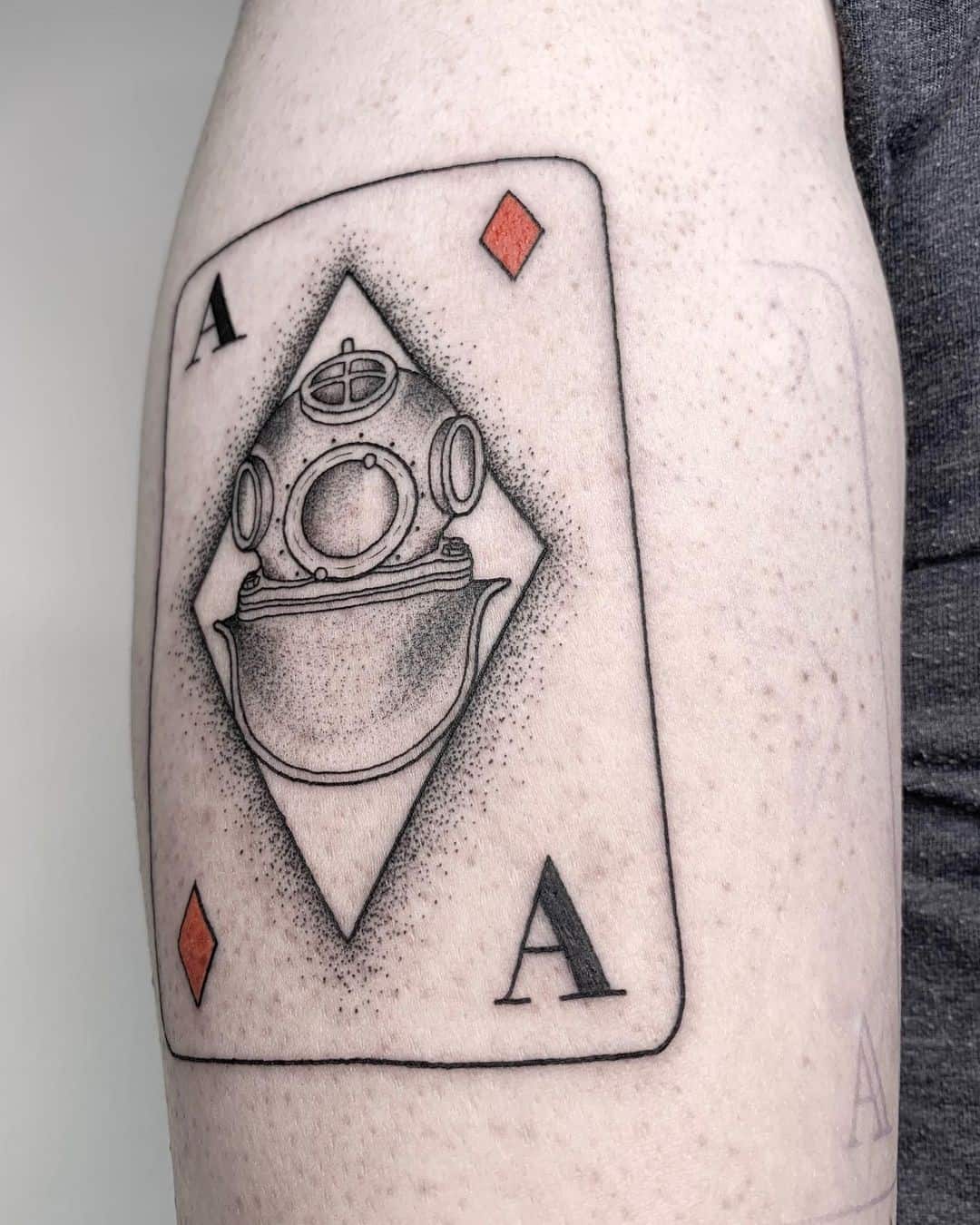 Tatuaje De Carta As 