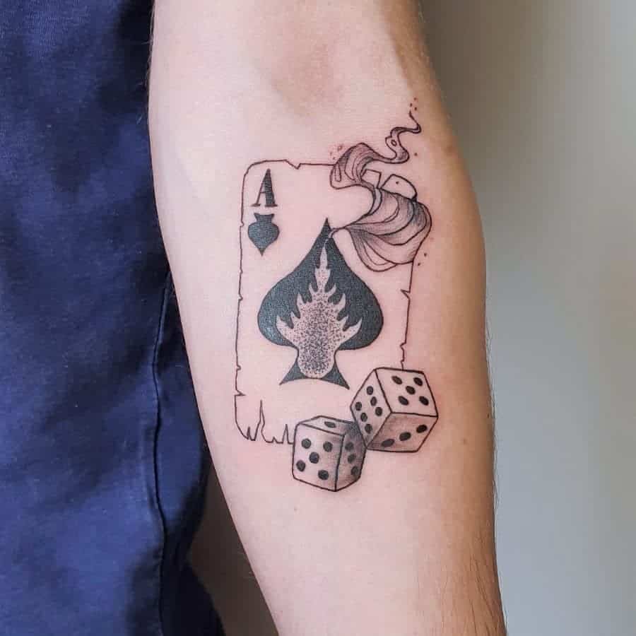 Naipes As Tatuaje