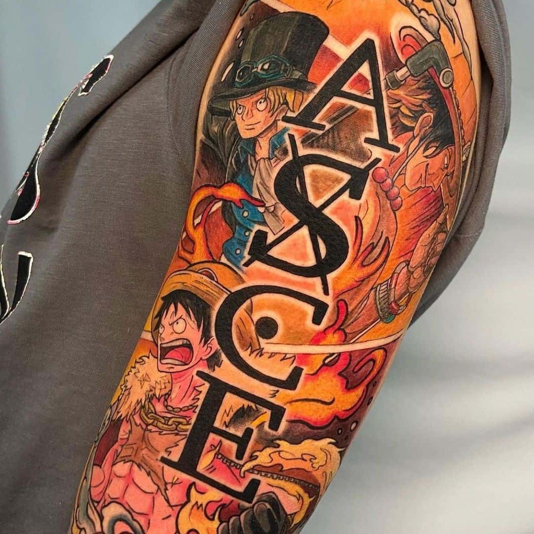 Tatuaje Manga Manga As 