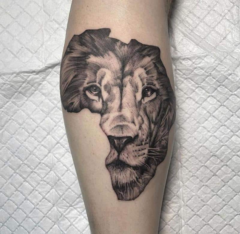 León Africano/Leona Tatuaje 1