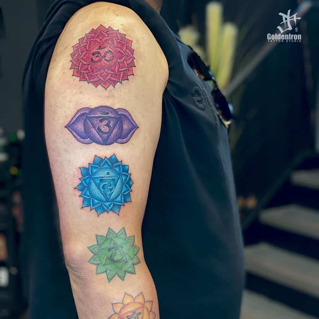 Tatuaje de chakra de la manga 