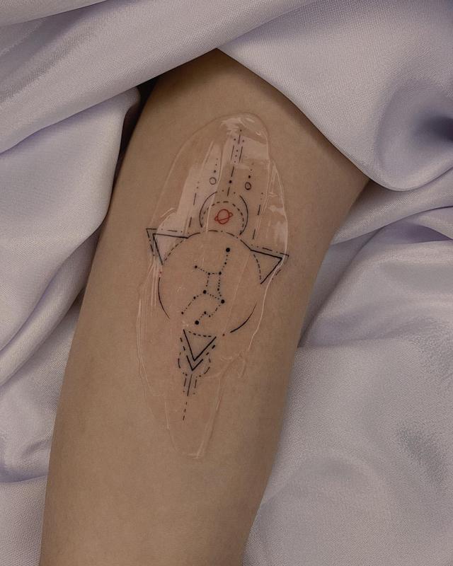 Glifo Astro Virgo Tatuajes 2