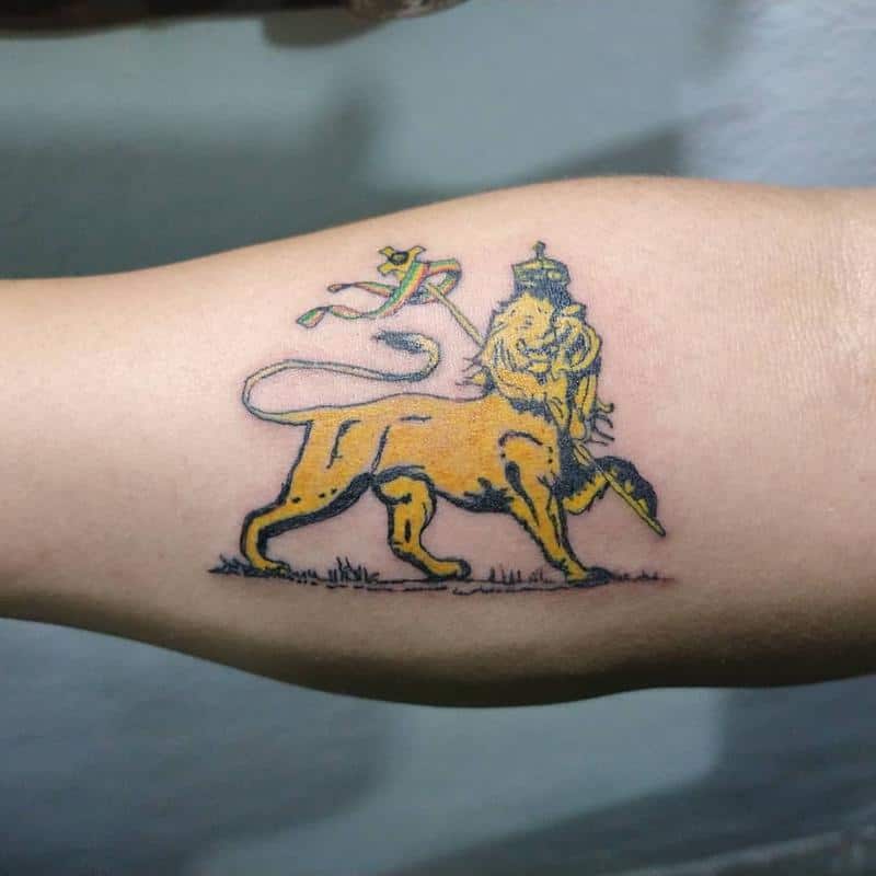 Tatuaje León de Judá 2