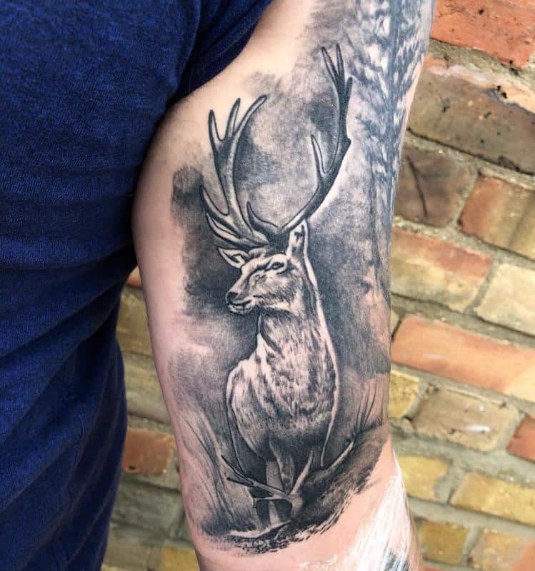 Tatuaje de bíceps de animales 3