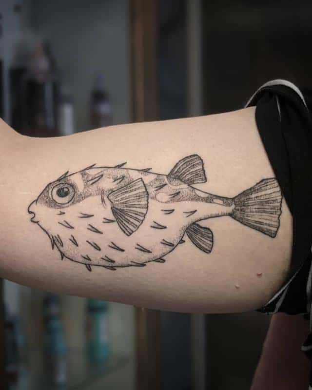 Tatuaje de bíceps de animales 5