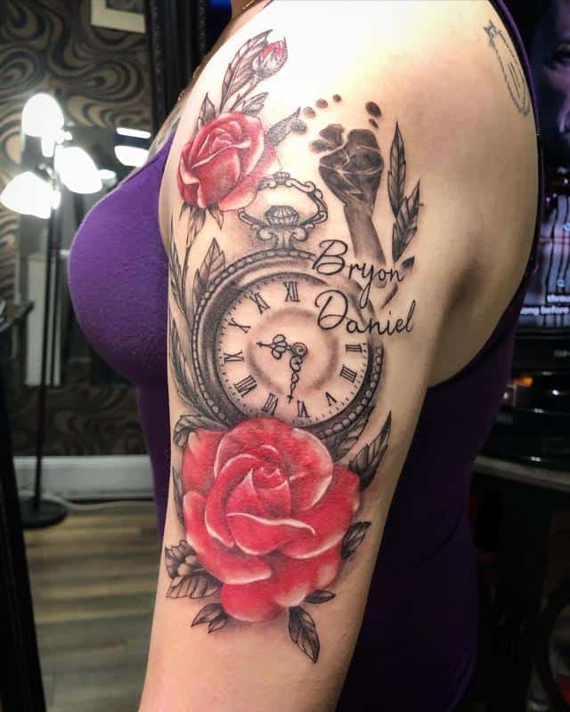 Reloj Bíceps Tatuaje 4