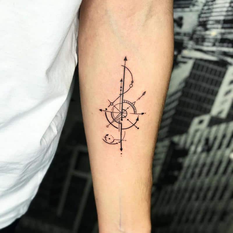 Diseño de tatuaje de clave 2