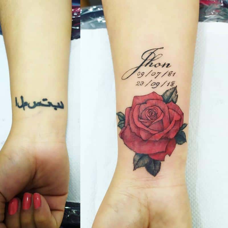 Flor Cubrir Tatuajes 4