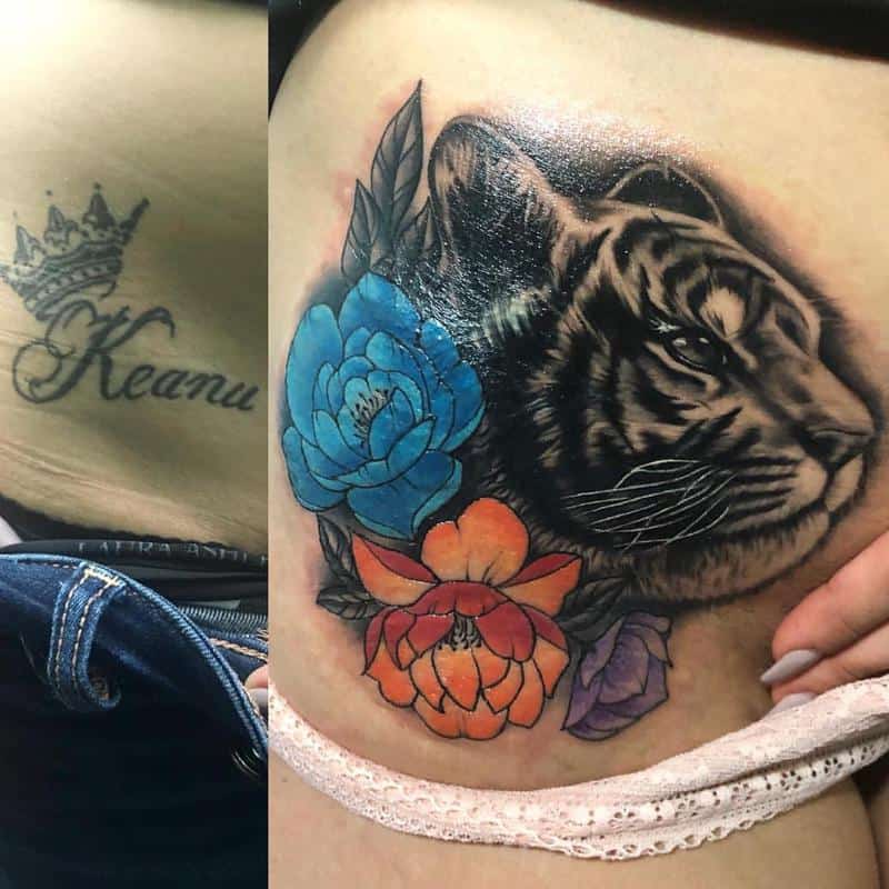 Tatuajes para cubrir animales 2