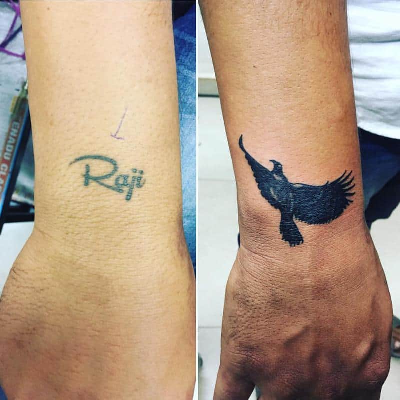 Tatuajes para cubrir pájaros 3