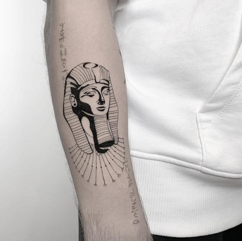 tatuaje faraón 3