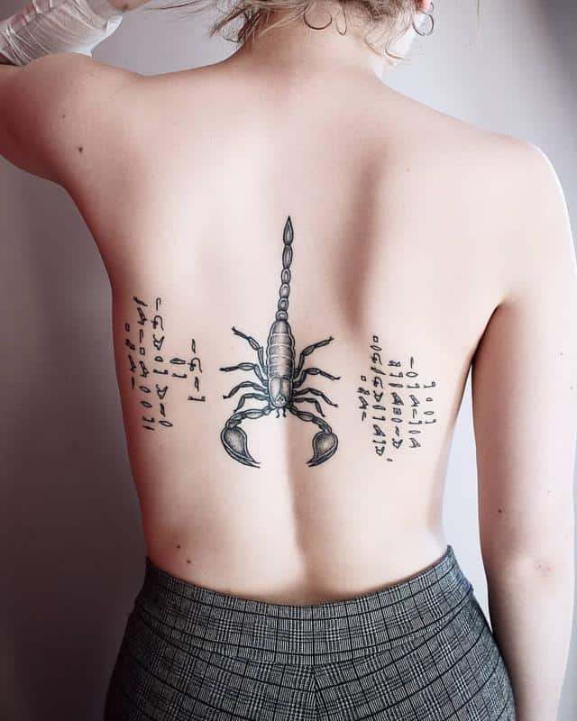 Tatuaje de jeroglíficos 4