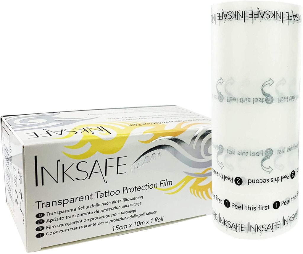 película de tatuaje transparente inksafe