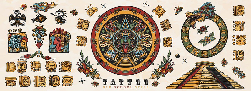 Historia de los tatuajes aztecas
