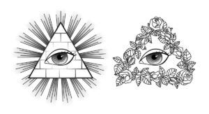 Más de 60 ideas populares de diseño de tatuajes de triángulos (2022 actualizado)