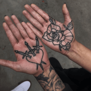 ¿Cuánto duran los tatuajes de palma?