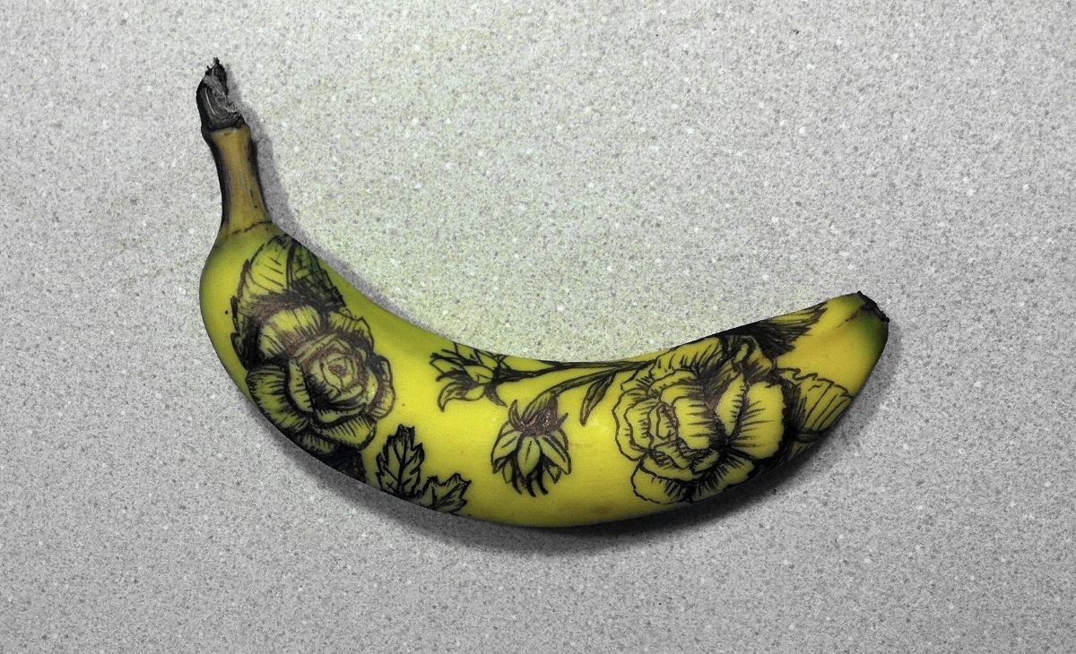 tattoo practice fruit