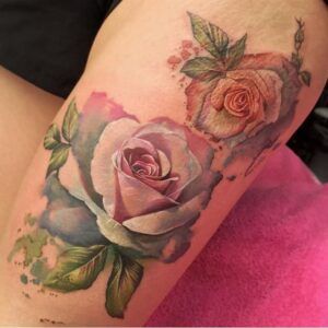 135 hermosos tatuajes de rosas y su significado