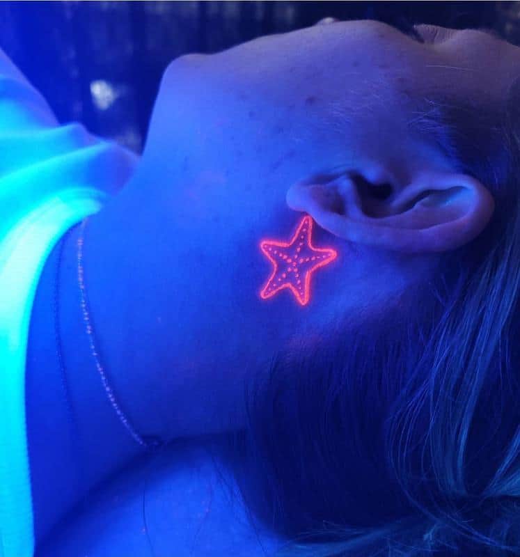 El tatuaje único de estrella de mar 3