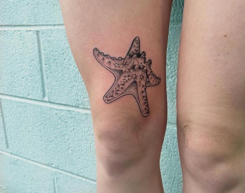 Tatuajes de estrellas de mar 3D 2