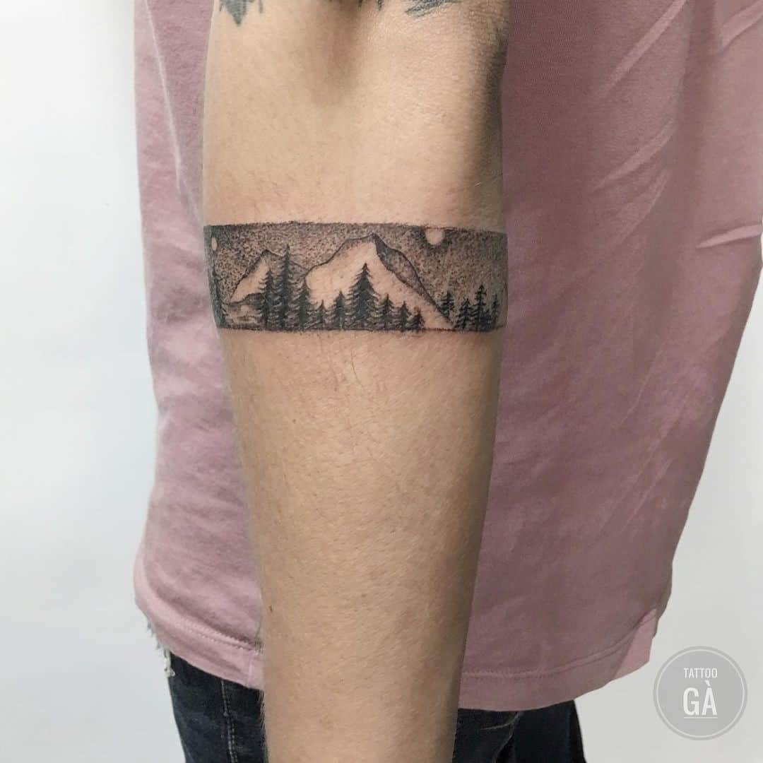 Ideas de tatuaje de pulsera inspiradas en la naturaleza