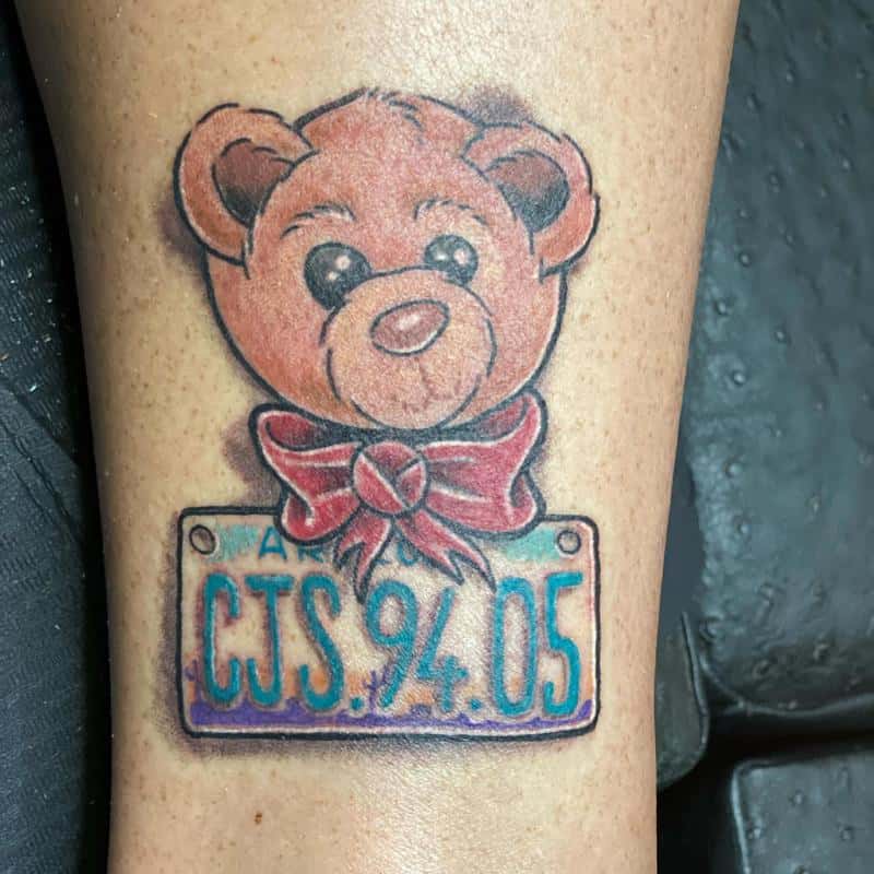 Lindo oso tatuaje 1