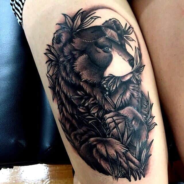 tatuajes de osos para mujeres 1