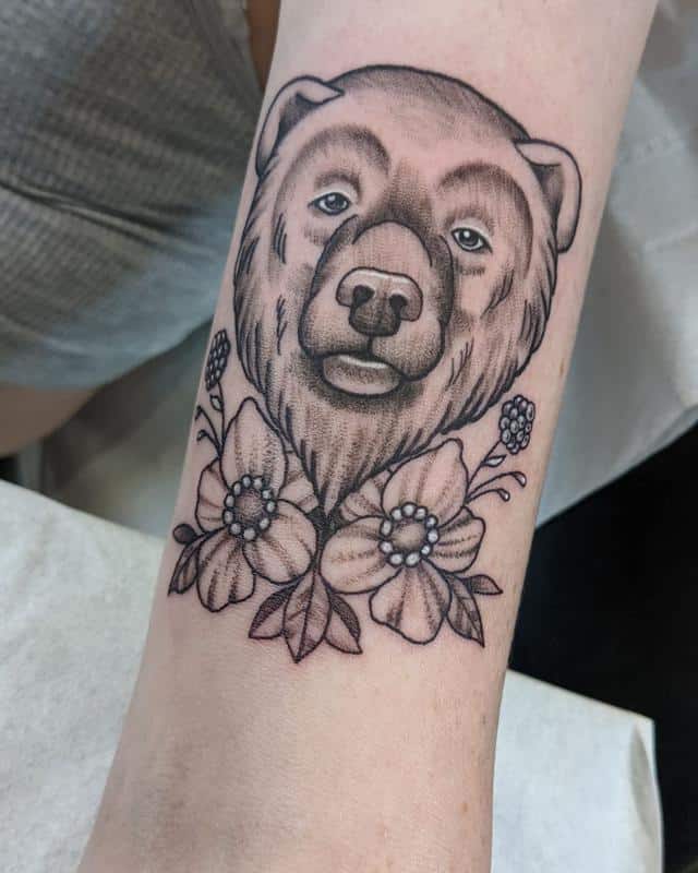 tatuajes de osos para mujeres 3