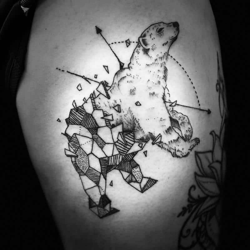 Tatuaje de oso polar 2