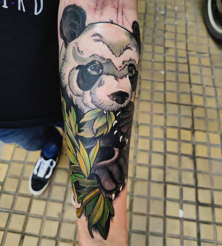 tatuaje de panda 3