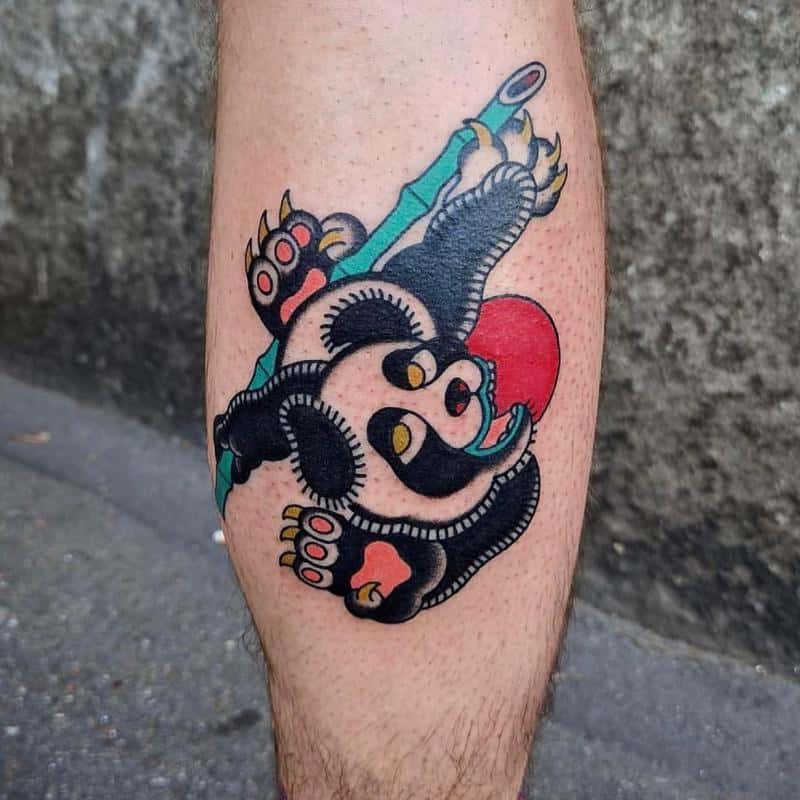 tatuaje de panda 2