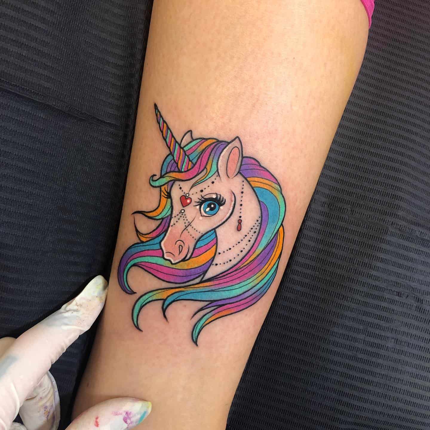 tatuaje de unicornio 1