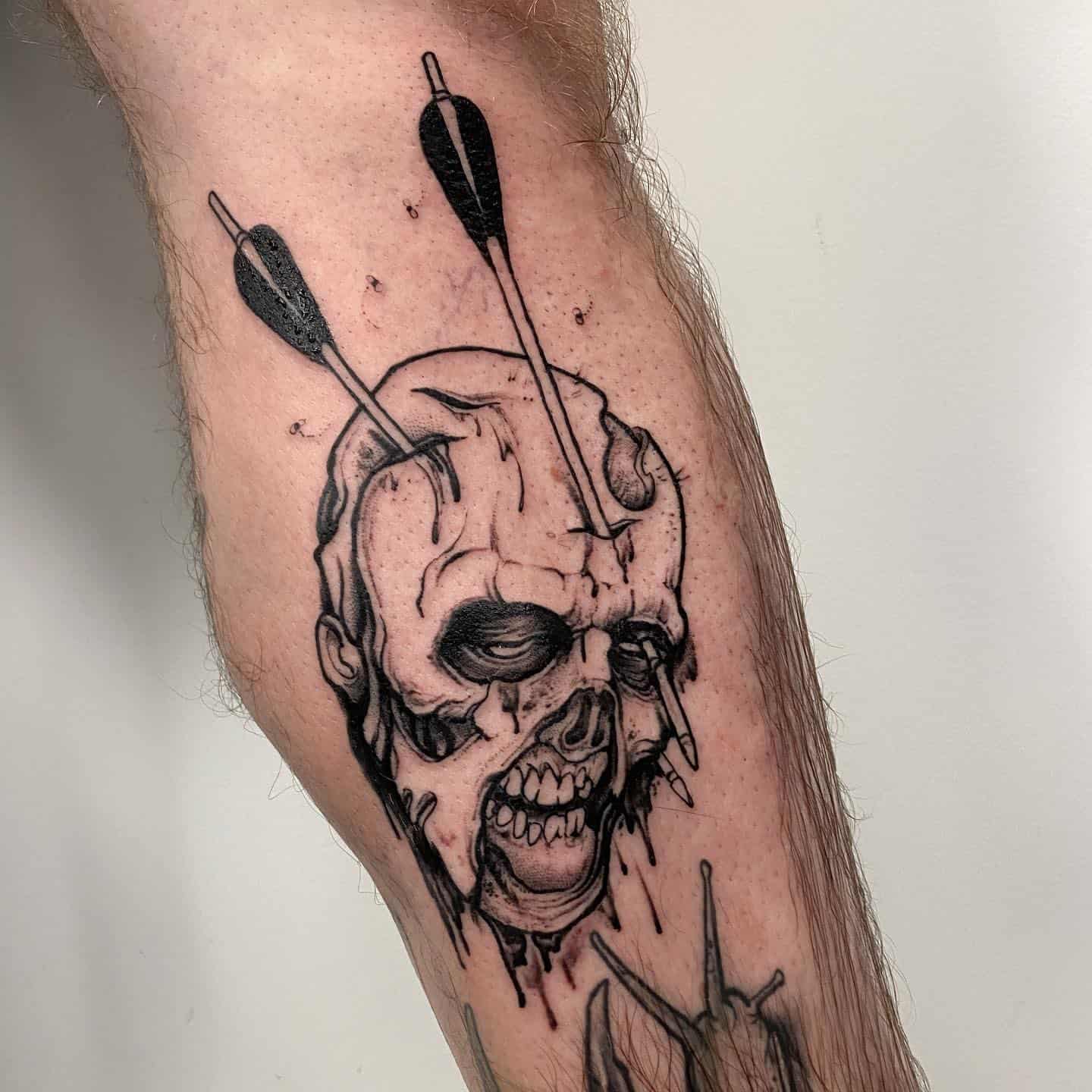 tatuaje de zombi 1