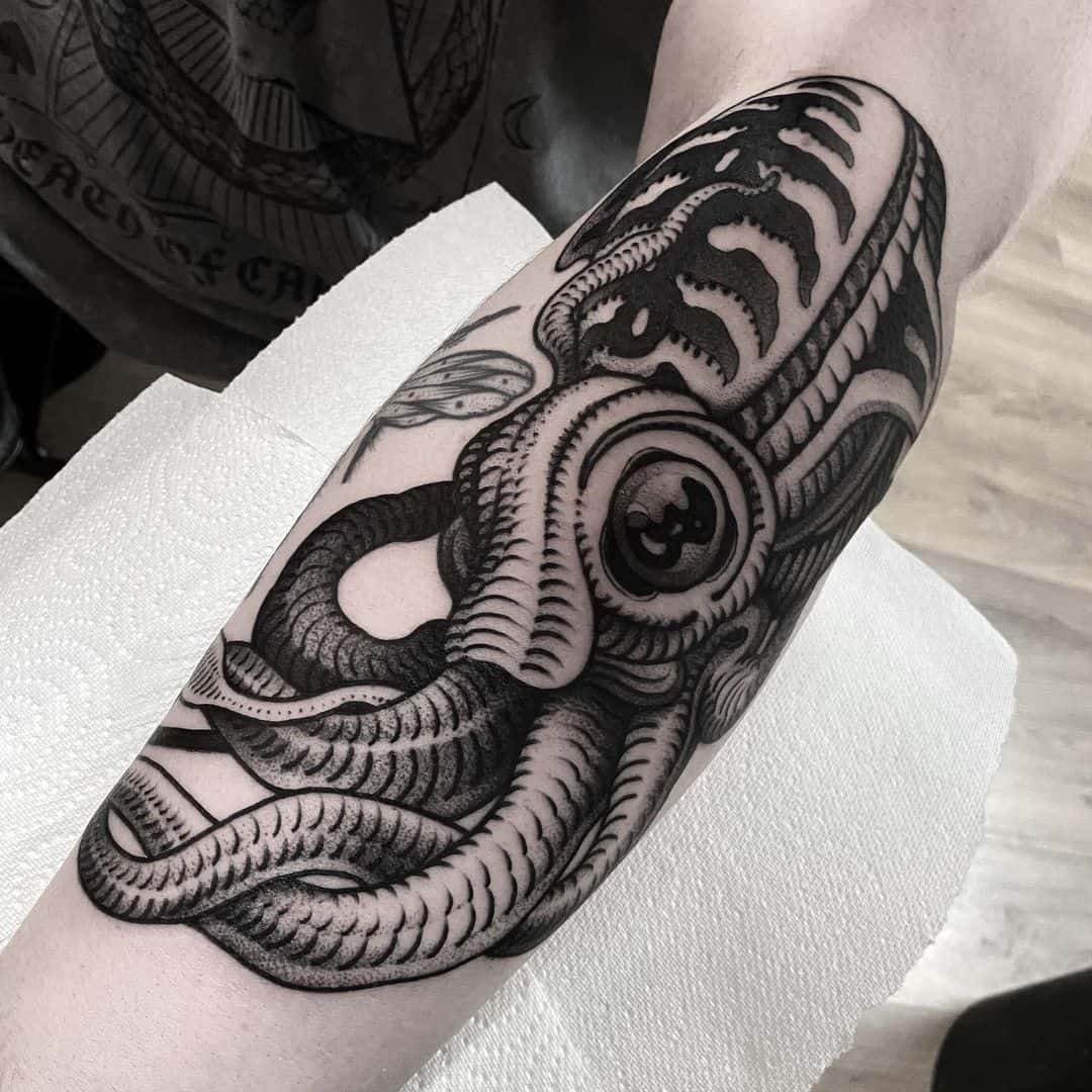 Tatuaje de kraken 1