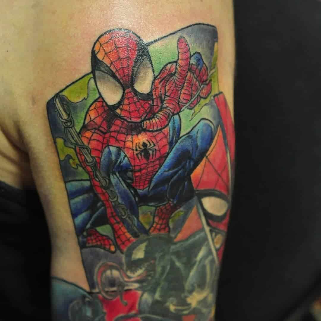 Tatuaje de veneno de Spiderman 3