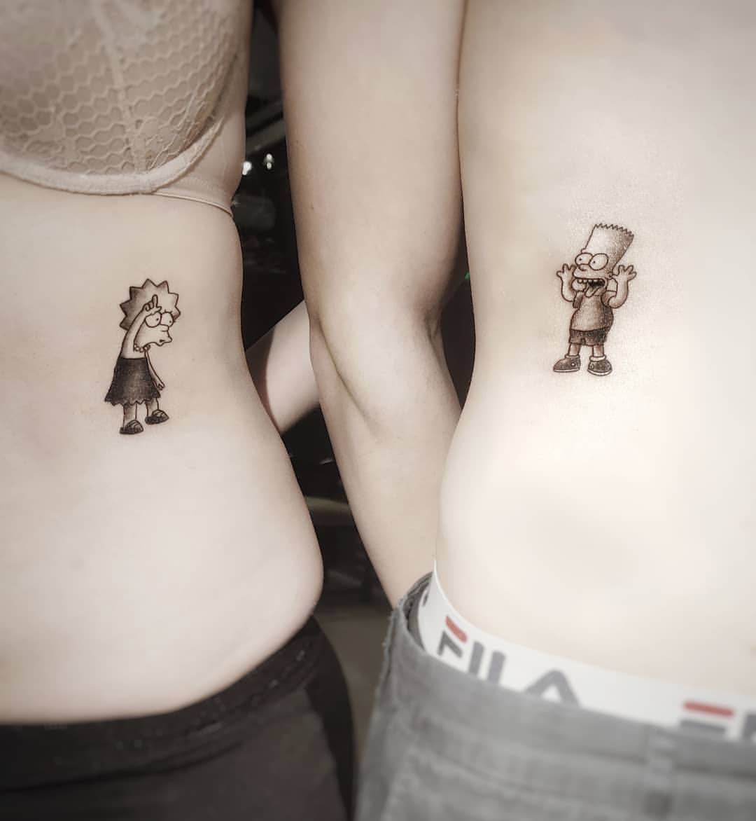 Tatuaje de los Simpson 2